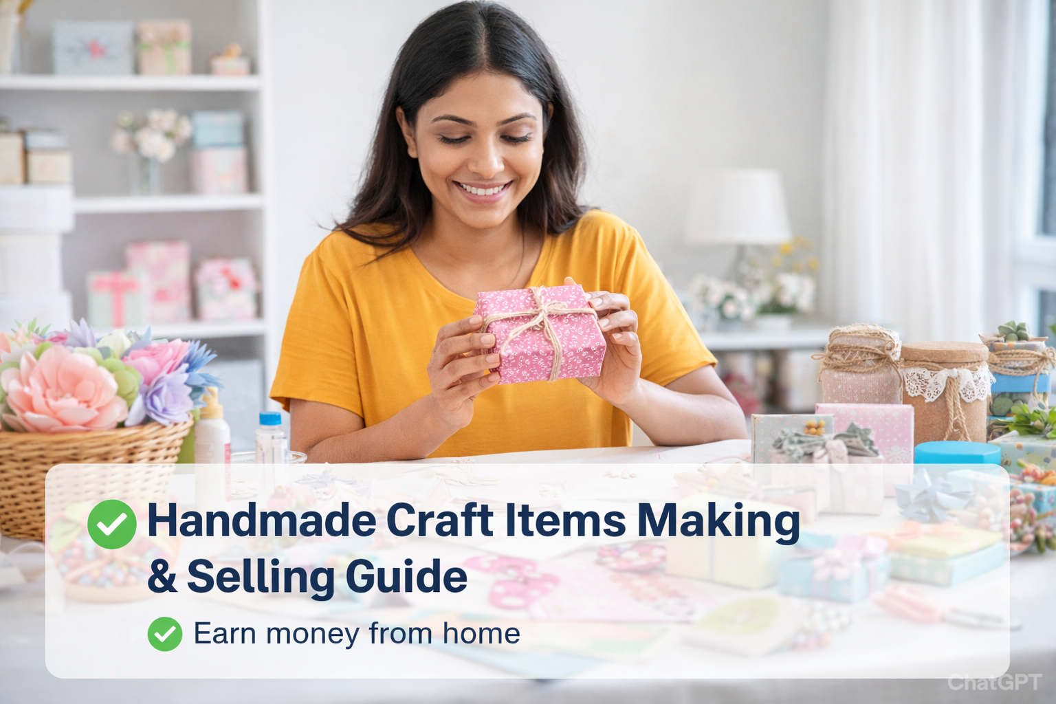 Handmade Craft Items Making & Selling Guide